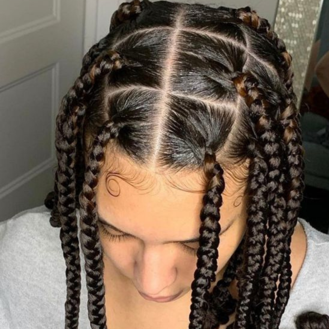 Coi Leray Braids with Curly Ends:
