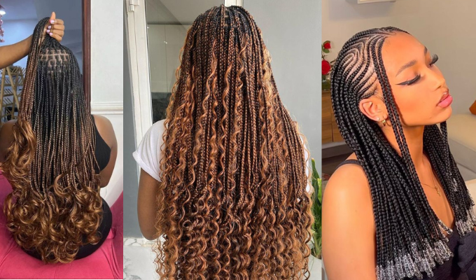 Braid Hairstyles With Weave