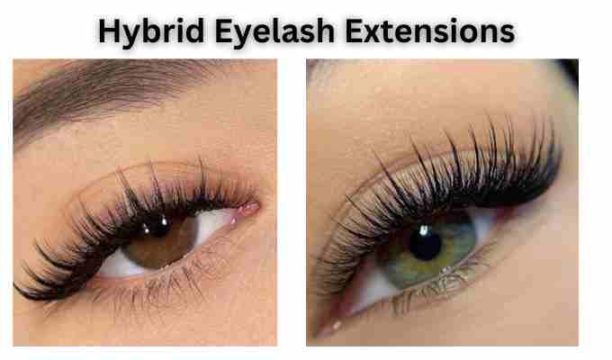 hybrid eyelash extensions